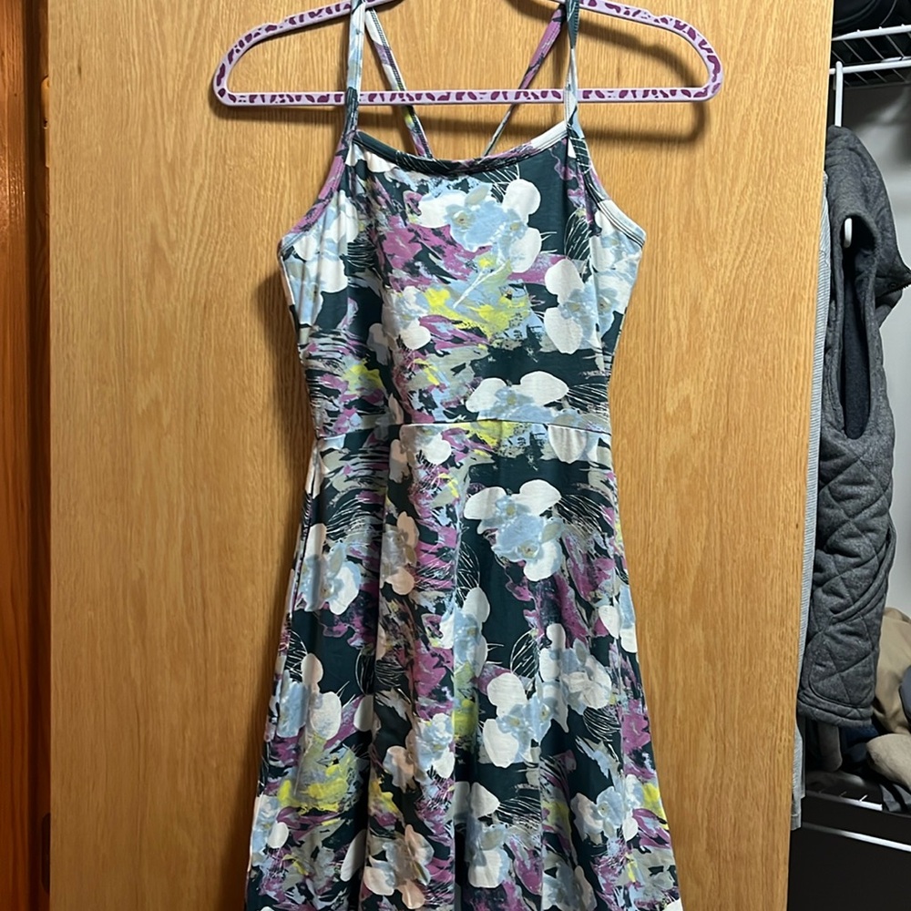 Pact for and flare tank dress size medium
